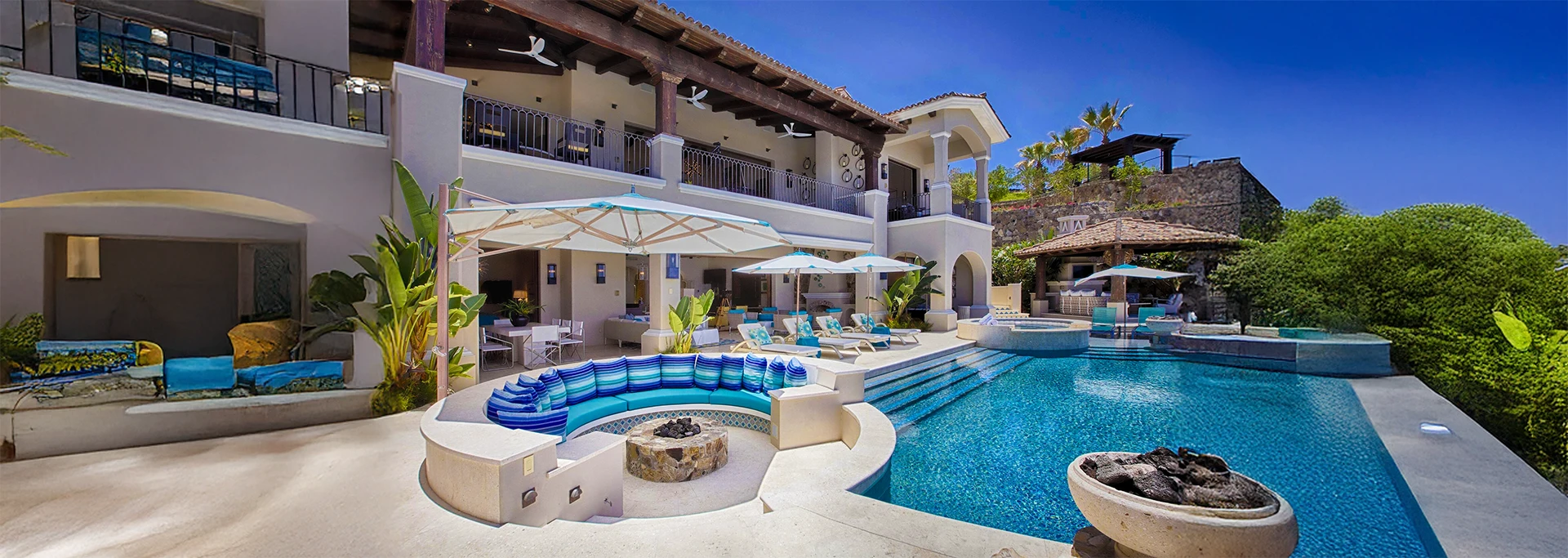 Modern vacation condos with pool